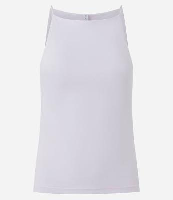Blusa sem Manga com Decote Halter e Alça Elástico