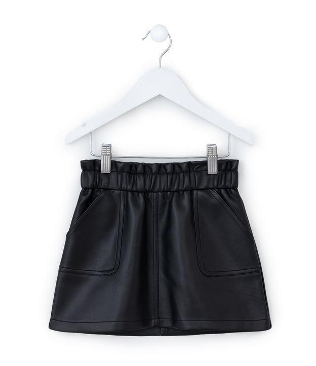 Saia Clochard Infantil com Bolsos - Tam 5 a 14 anos - 1