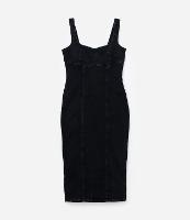 Vestido Midi em Jeans com Elastano Curve & Plus Size - 1