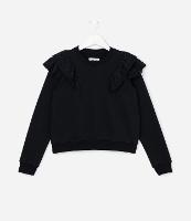 Casaco Infantil Quentinho com Babadinhos - Tam 5 a 14 Anos - 1