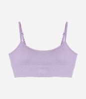 Sutiã Top com Bojo Removível Texturizado Seamless - 1