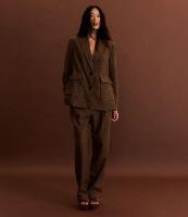 Calça Reta em Polivelour Quentinho com Cós Alfaiatado - 2