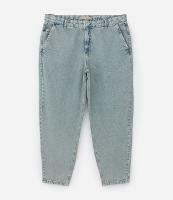 Calça Mom em Jeans Dirty Washed Curve & Plus Size - 1