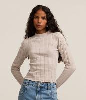 Blusa Slim em Chenille Canelada com Golinha - 3