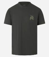 Camiseta Comfort em Algodão com Estampa de Bike - 1