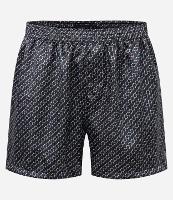 Cueca Samba Canção em Cetim com Estampa Gravataria - 1