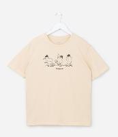 Camiseta Infantil com Estampa Capivara Radical - Tam 5 a 14 Anos - 1