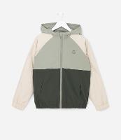 Jaqueta Quebra-Vento Infantil com Recortes - Tam 5 a 14 Anos - 1