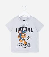 Camiseta Infantil com Estampa da Patrulha Canina -Tam 2 a 6 Anos - 1