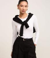 Blusa em Algodão com Gola Redonda - 2