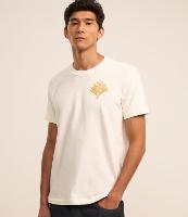 Camiseta Regular em Algodão com Estampa Bordada - 3