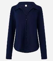 Camisa em Viscose com Abotoamento Frontal - 1