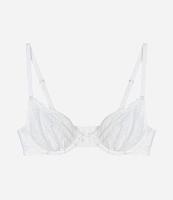 Sutiã sem Bojo e com Aro em Renda Floral - 1