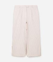 Calça Reta Alfaiataria com Fenda Lateral Curve & Plus Size - 1