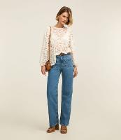 Calça Reta Confort em Jeans com Bolso Frontal - 2