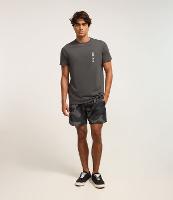 Bermuda em Microfibra com Estampa Camuflada - 2