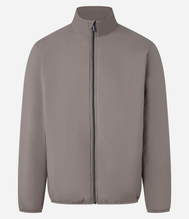 Jaqueta em Airflow com Gola Alta e Fechamento por Zíper - 1