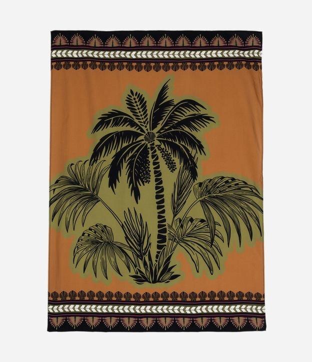 Canga Retangular em Viscose Estampada de Coqueiro - 2