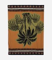 Canga Retangular em Viscose Estampada de Coqueiro - 1