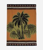 Canga Retangular em Viscose Estampada de Coqueiro - 2