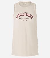 Regata Esportiva Oversized em Algodão com Estampa Athleisure - 1