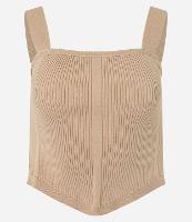 Blusa Corset em Tricô com Textura Canelada - 2