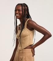 Blusa Corset em Tricô com Textura Canelada - 4