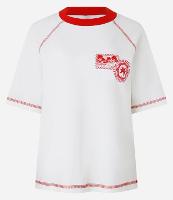 Camiseta em Malha de Algodão com Estampa Vacation - 1