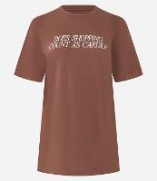 Camiseta em Algodão com Lettering Shopping As Cardio - 1