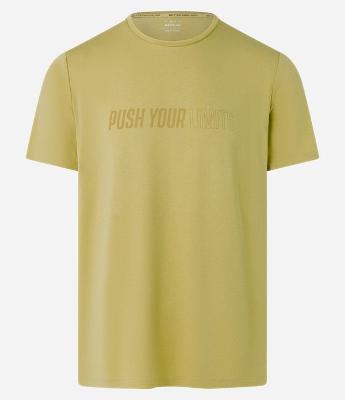 Camiseta Esportiva em Tecnologia Dry com Estampa Lettering em Gel