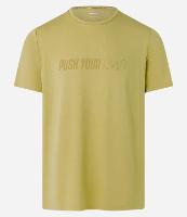 Camiseta Esportiva em Tecnologia Dry com Estampa Lettering em Gel - 1