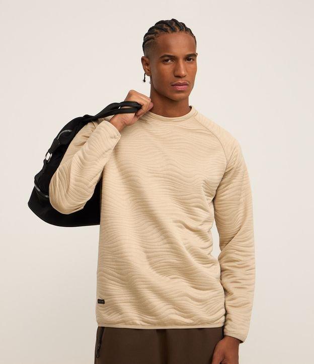 Suéter Esportivo em Dupla Face com Textura - 2