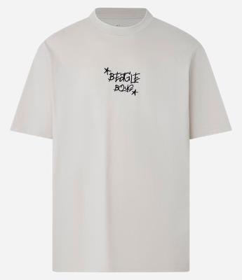 Camiseta Relaxed em Algodão com Estampa Irmãos Metralha