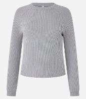 Blusa Slim Canelada Felpuda com Cava Raglan - 1