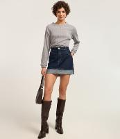 Blusa Slim Canelada Felpuda com Cava Raglan - 2