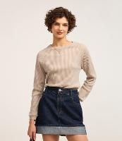 Blusa Slim Canelada Felpuda com Cava Raglan - 2