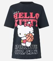 Camiseta T-shirt em Algodão com Estampa Hello Kitty Sportive Girl Club - 1