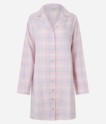 Camisola Americana em Flanela Xadrez