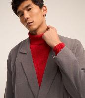 Blazer Casual em Alfaiataria com Frontal Transpassada - 2