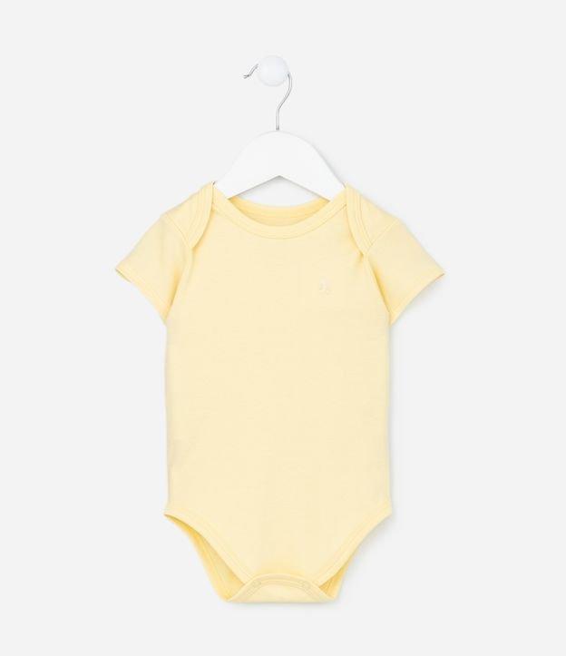 Body Infantil em Algodão Peruano com Bordado - Tam RN a 18 meses - 1