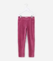 Calça Legging Infantil em Veludo Cotelê - Tam 1 a 5 Anos - 1