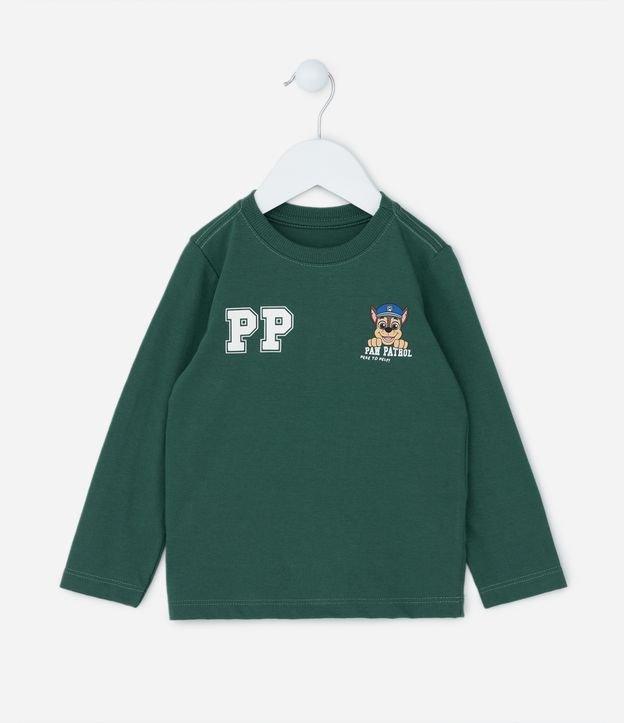 Camiseta Infantil com Estampa Chase Patrulha Canina - Tam 2 a 6 Anos - 1