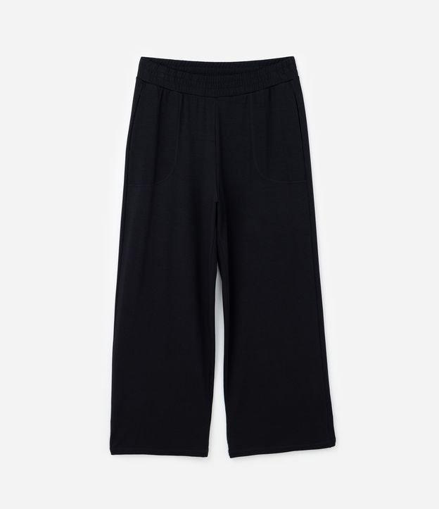 Calça Wide Leg com Bolso Invisível Curve & Plus Size - 1