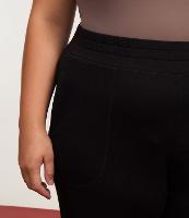 Calça Wide Leg com Bolso Invisível Curve & Plus Size - 3