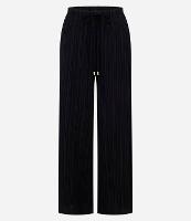 Calça Reta Fluida em Chiffon Texturizado - 2