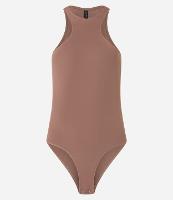 Body em Poliamida com Alça Larga e Gola Diferenciada - 1