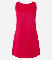 Vestido Curto em Crepe com Laços nas Costas Decotadas - 2