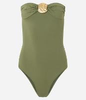 Maiô Tomara que Caia em Microfibra com Aviamento Metalizado - 1