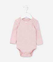 Body Infantil Canelado Básico - Tam RN a 18 meses - 1