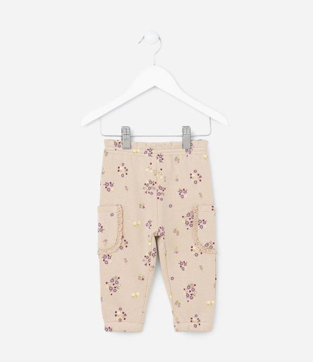 Calça Clochard Infantil com Bolso Cargo - Tam 0 a 18 meses - 1